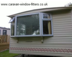 bay window, caravan double glazed window