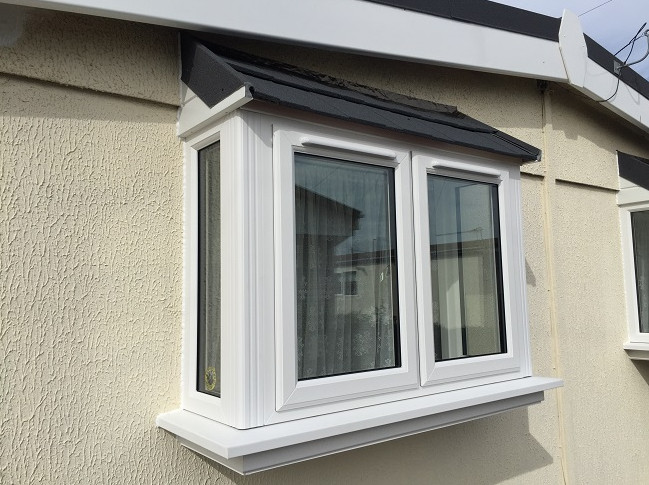 bay window for park home double glazed