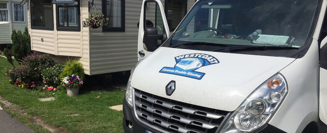 static Caravan Double glazing