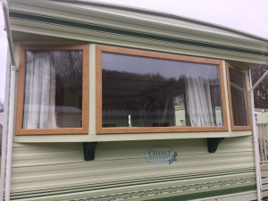 Irish oak caravan double glazing Pembrokeshire
