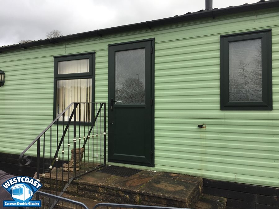 static caravan double glazing installers in South Wales 