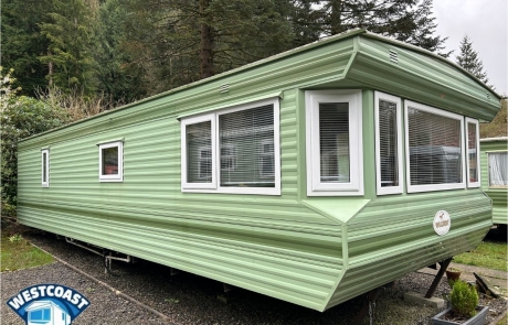 static caravan double glazing in Powys wales