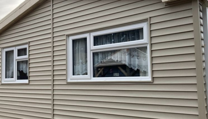 Park homes cladding double glazing