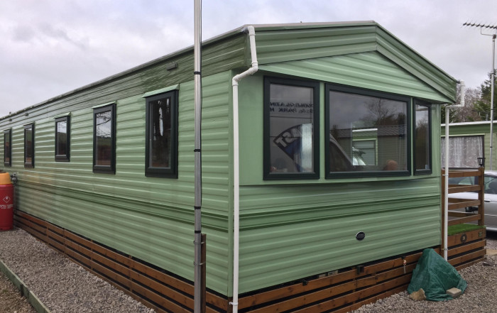 static caravan double glazing Cumbria